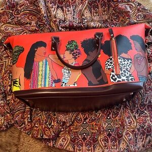 Pardon My Fro Travel Bag